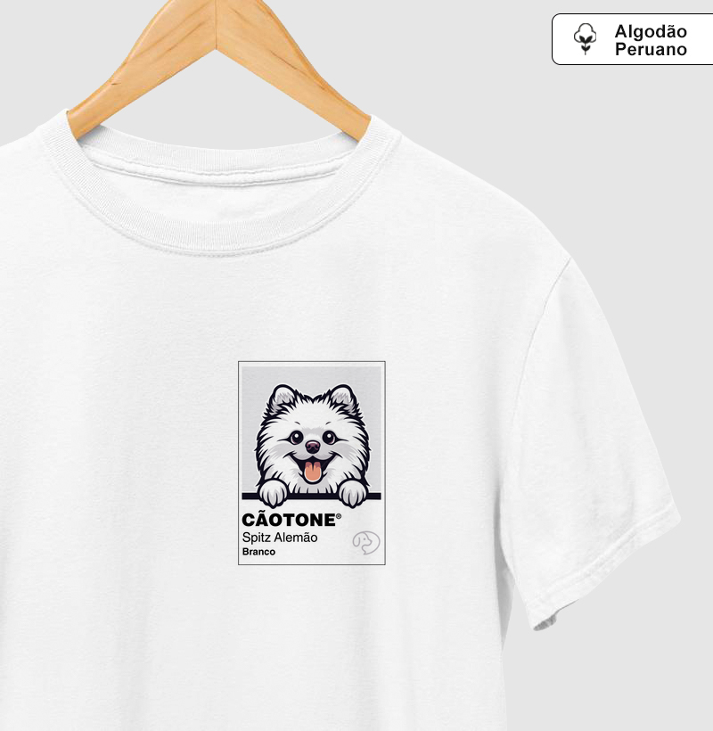 Cãotone Spitz Branco