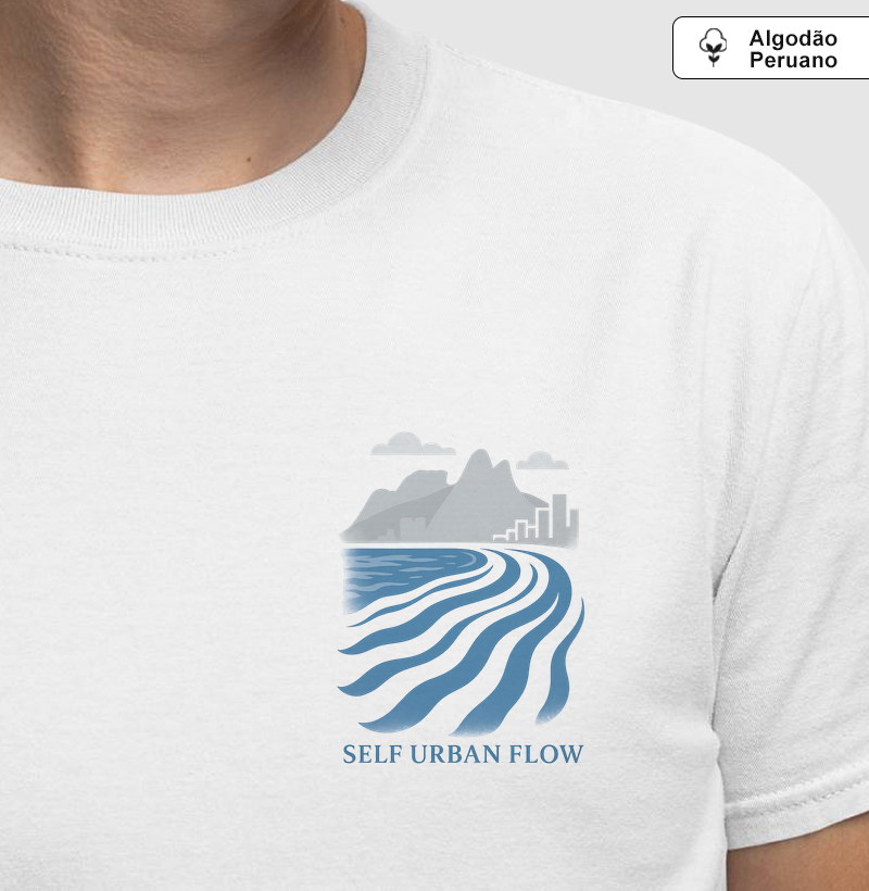URBAN FLOW - Camiseta Algodão Peruano
