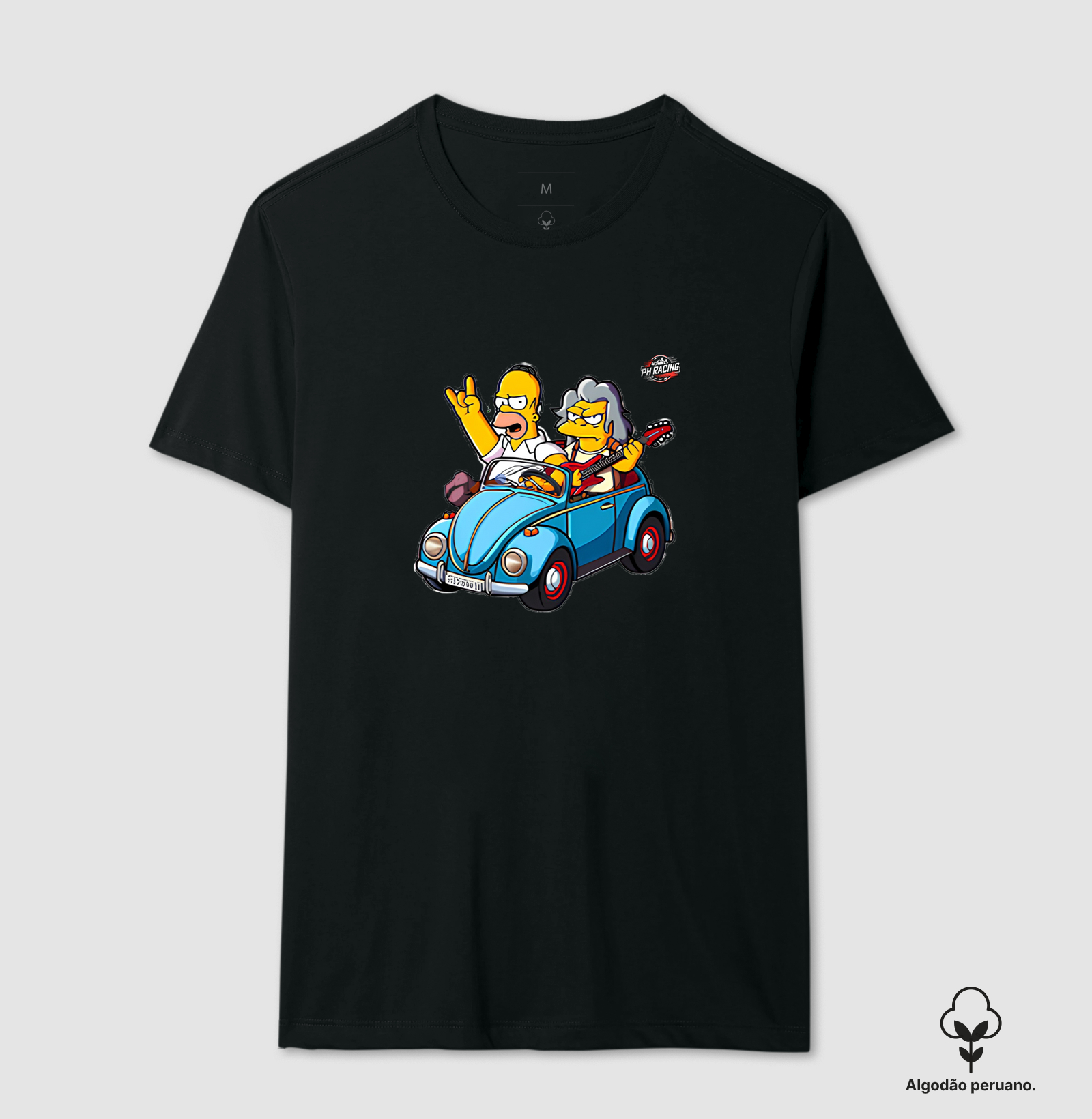 Camiseta Homer e Moe 