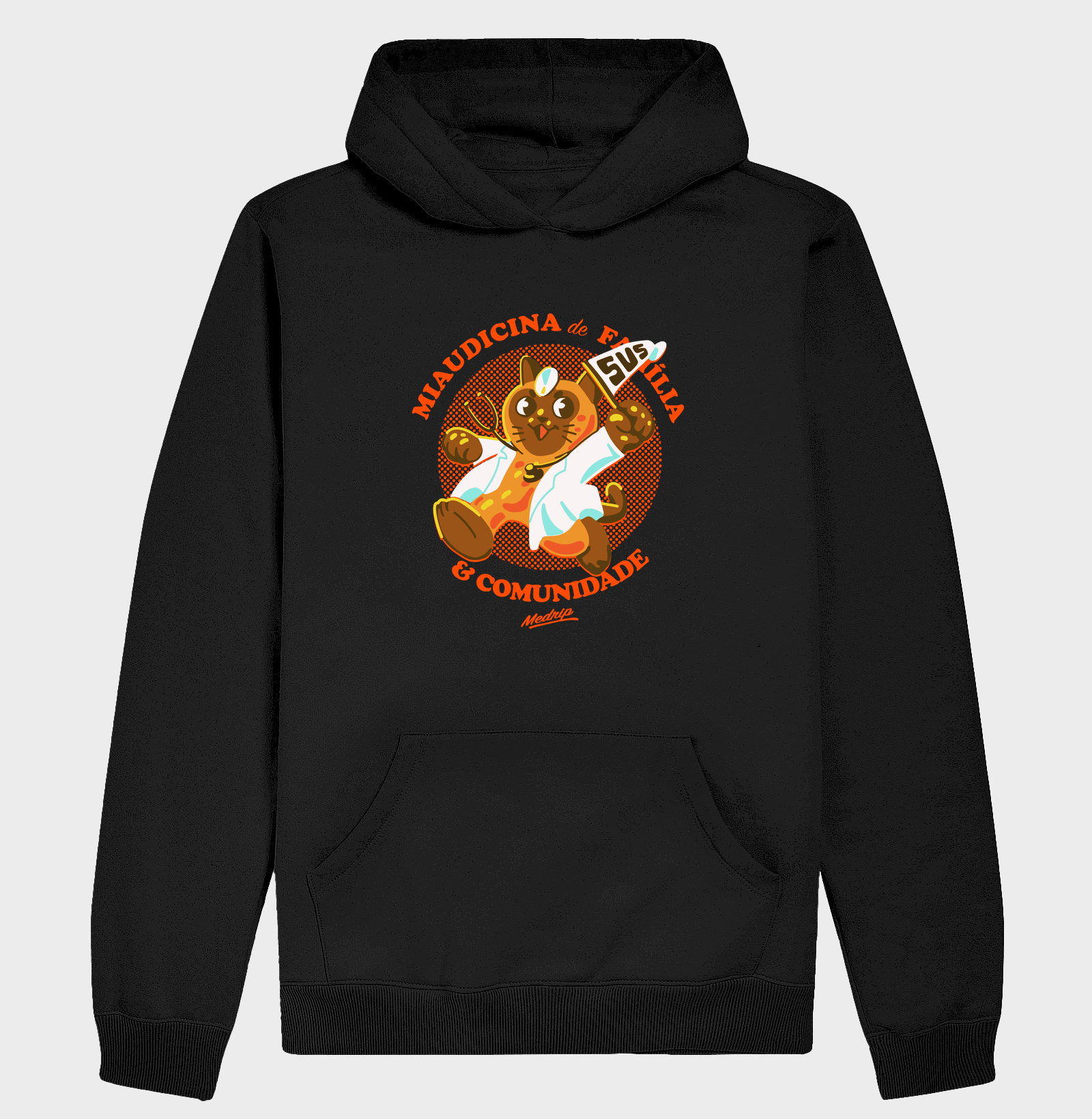 Moletom Hoddie - MFC: Miaudicina