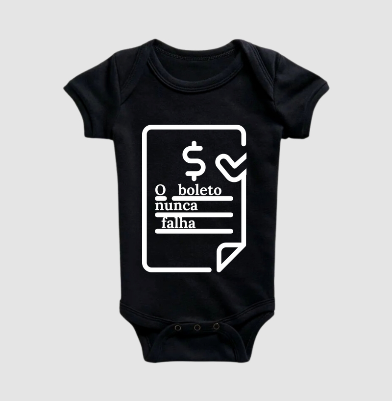 O boleto nunca falha