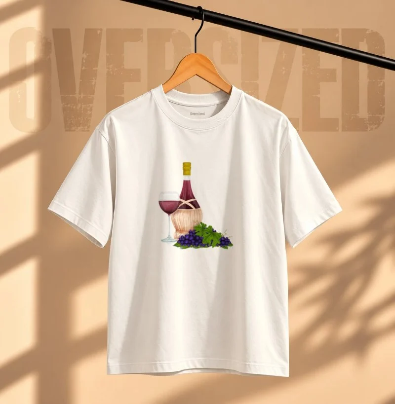 Camiseta Oversized Chianti Tradizione - Camiseta Oversized
