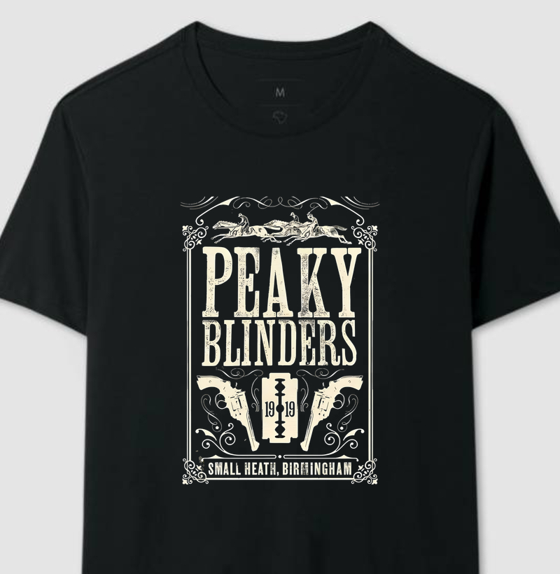 Camiseta - Peaky Blinders - Cartaz