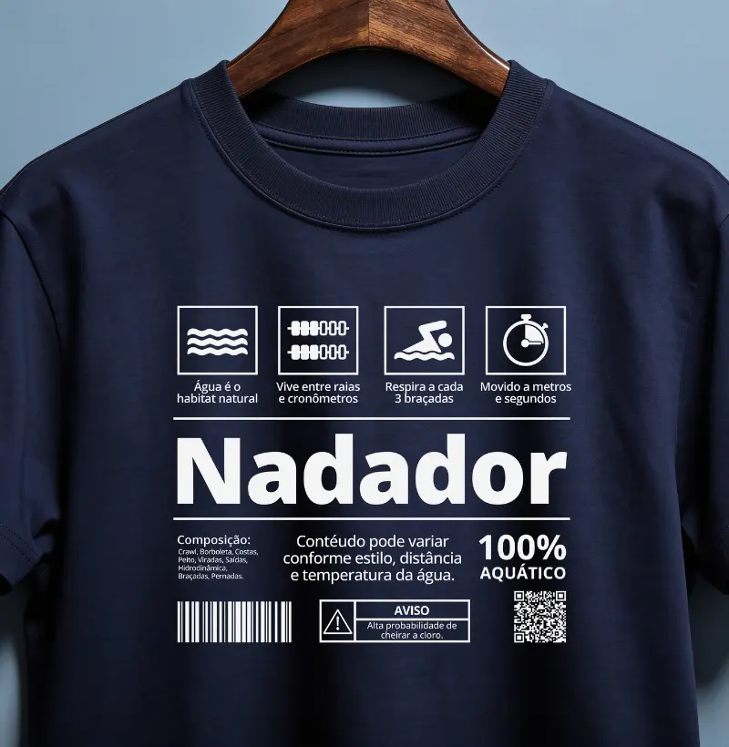 Rótulo Nadador