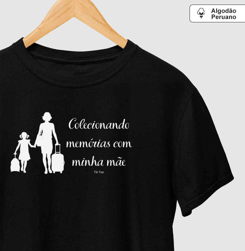Colecionando momentos com minha mãe - filha