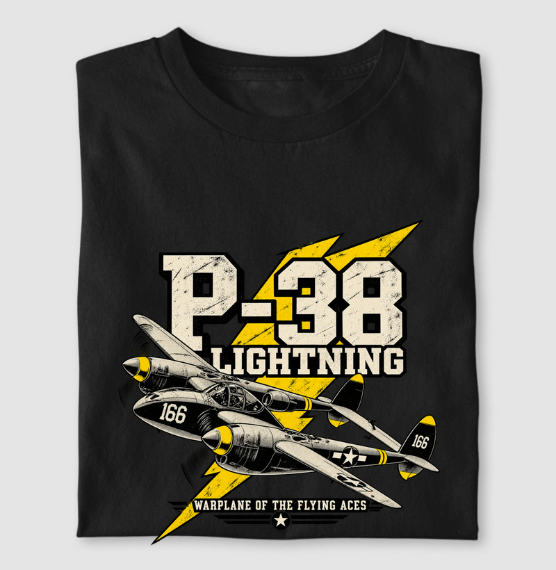 Lockheed P-38 Lightning - Camiseta