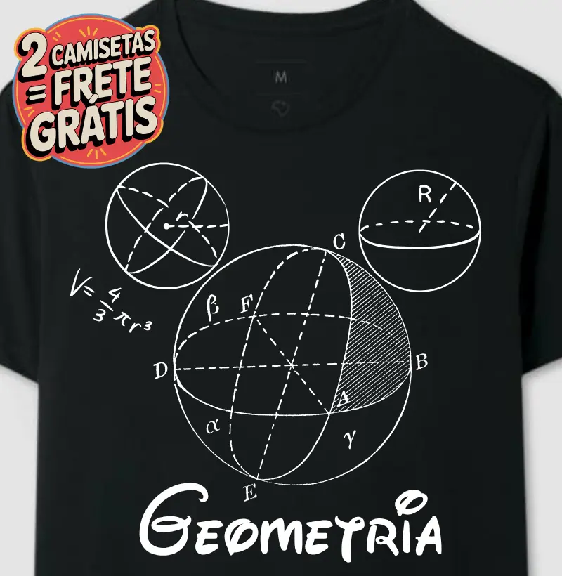 Camiseta Geometria