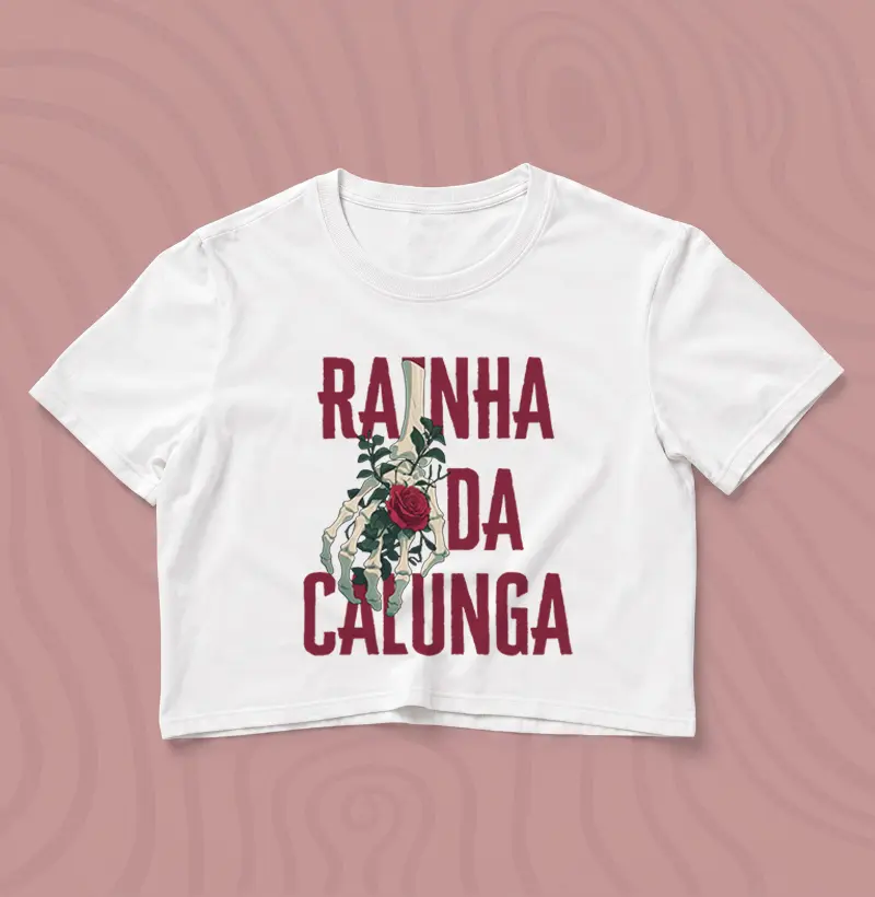 CROPPED RAINHA DA CALUNGA 