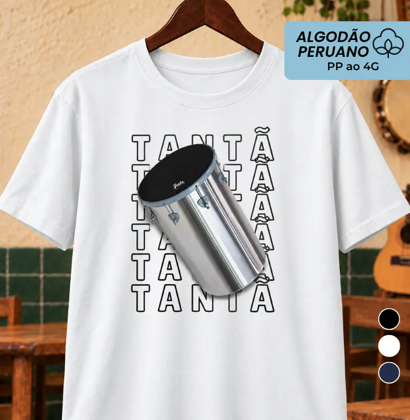 Tantã - Camiseta Algodão Peruano