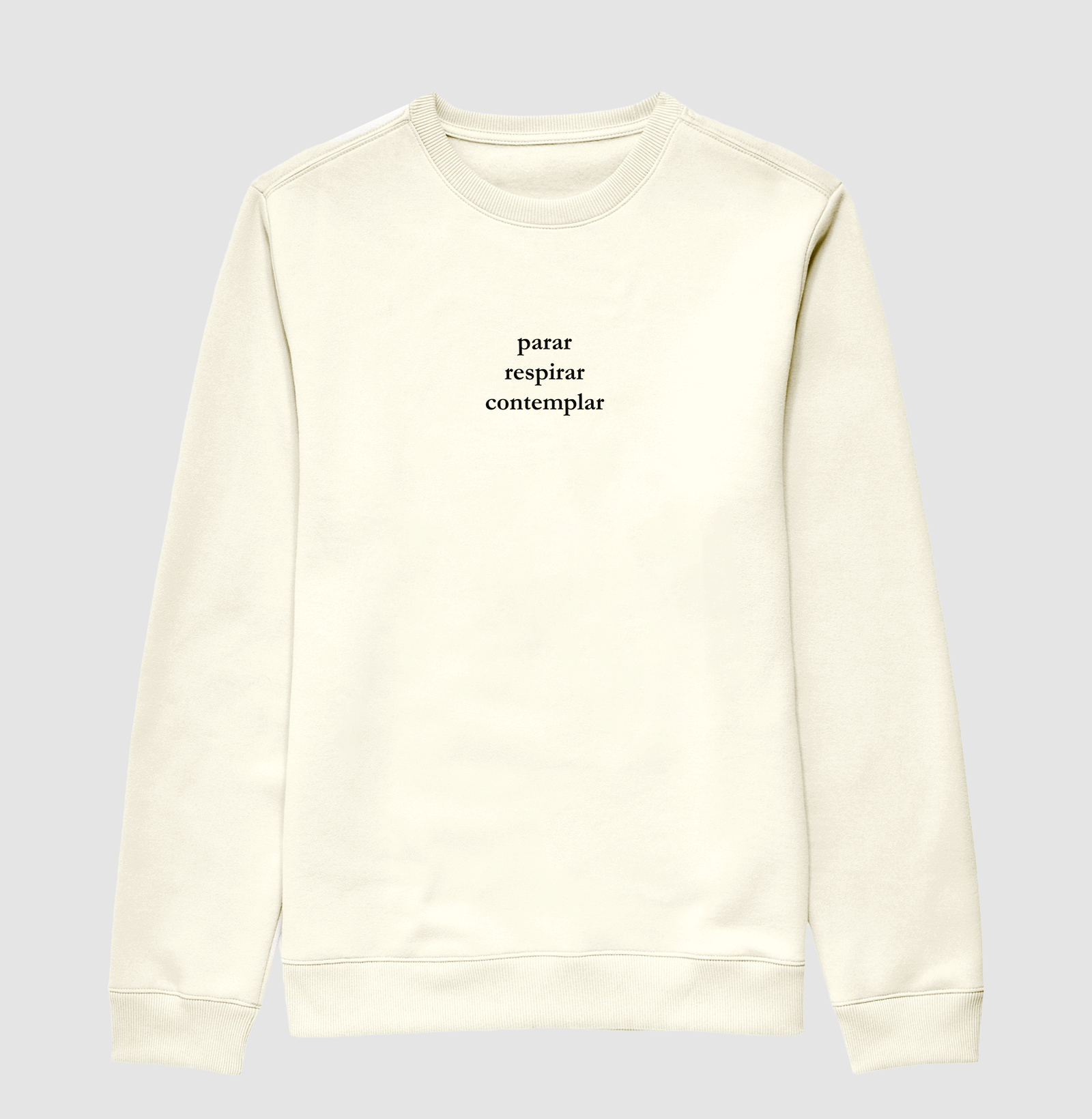 PARAR. RESPIRAR. CONTEMPLAR.