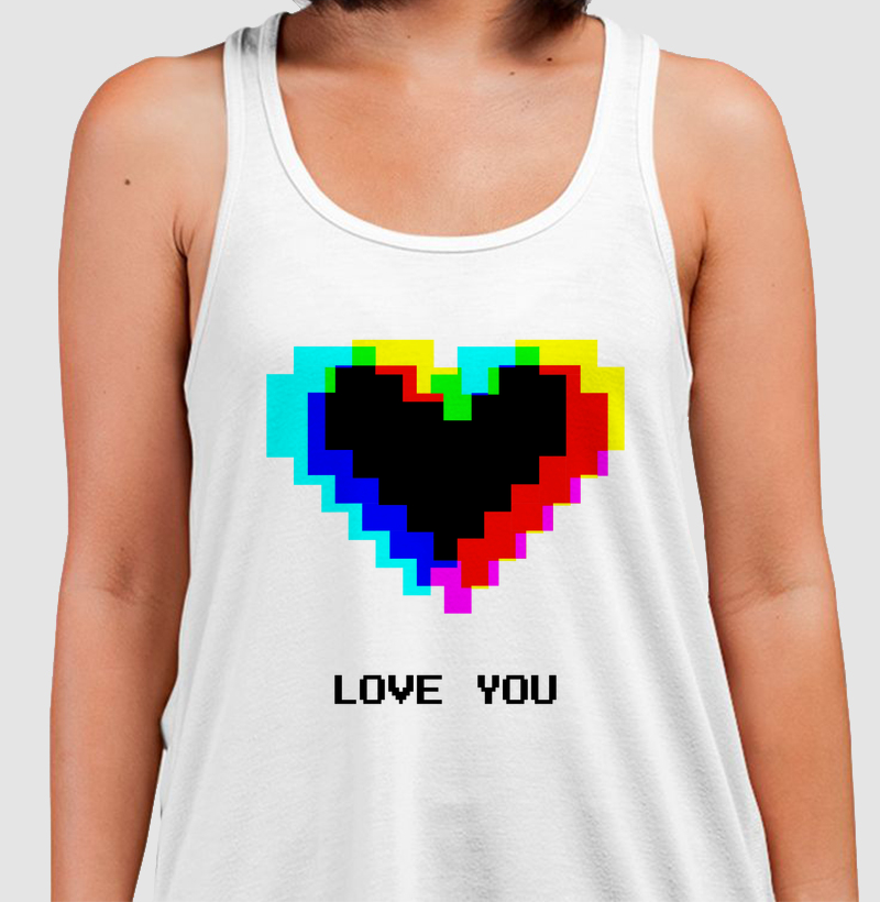 LOVE YOU – PIXEL HEART