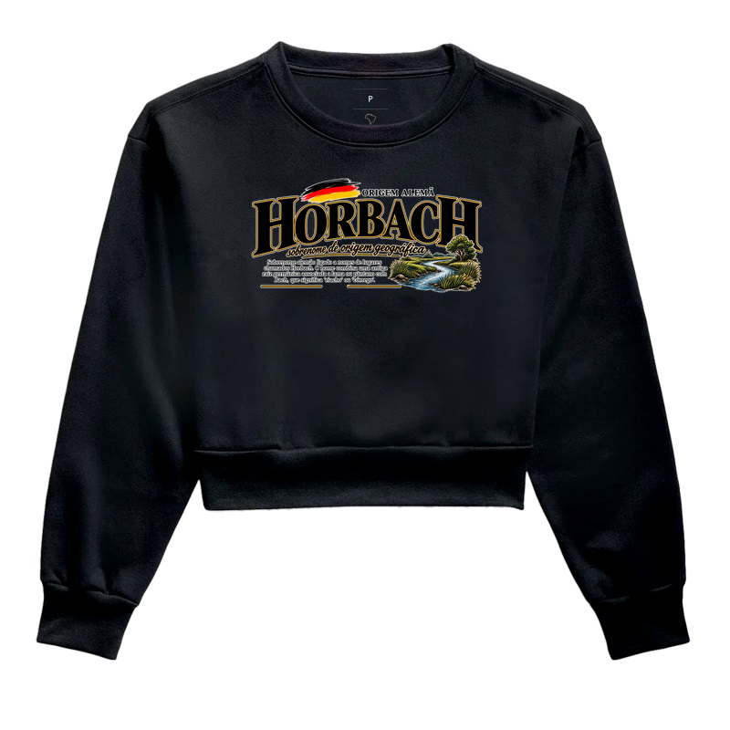 Horbach  - Cropped Moletom