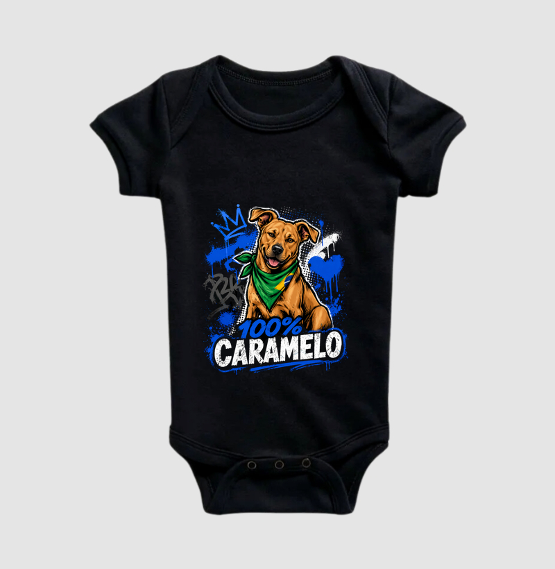 100% caramelo