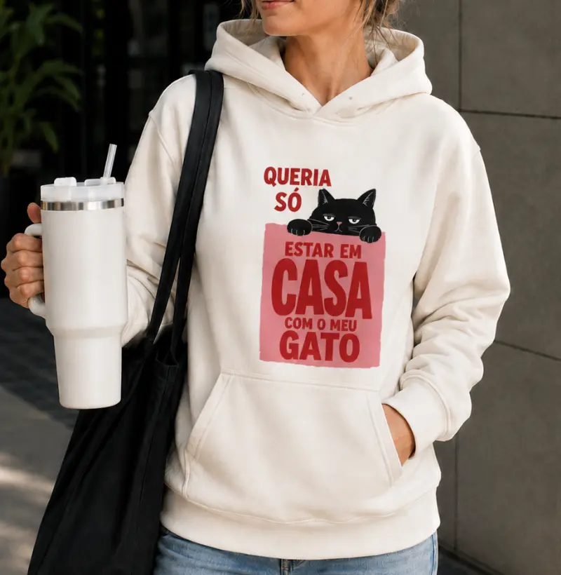 queria estar com o meu gato