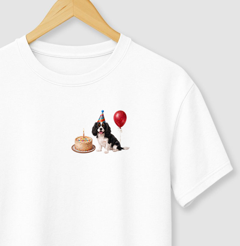 Cavalier King Preto - Aniversário