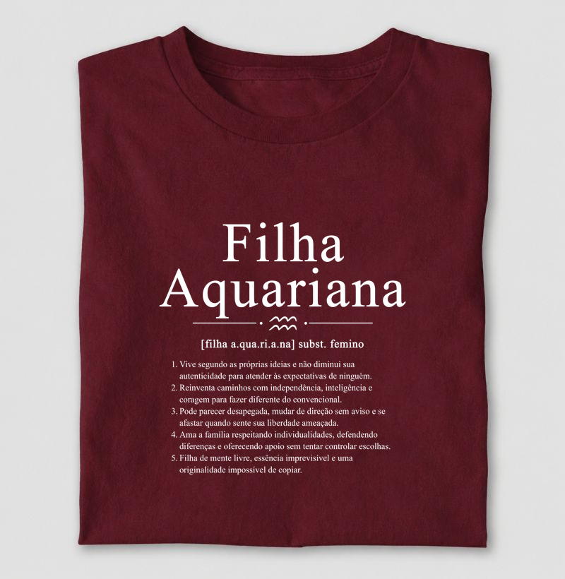 Filha aquariana (adulto) ♒