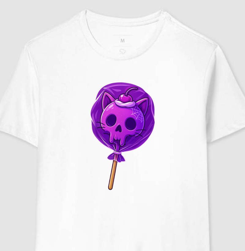 Camiseta Lollipop Cat