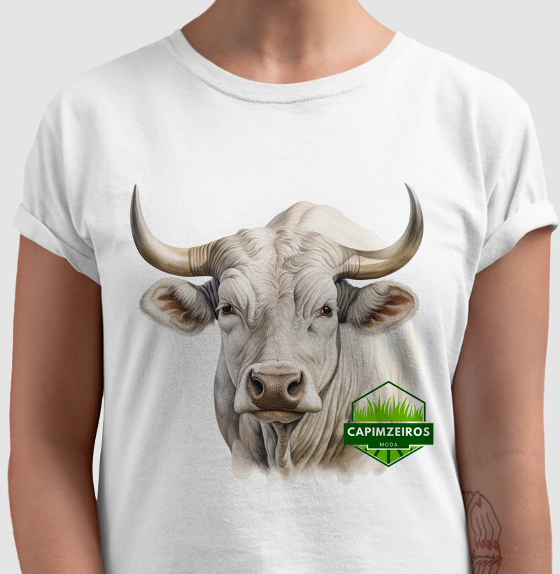 Camiseta Unissex Capimzeiros Nelore - Touro 12