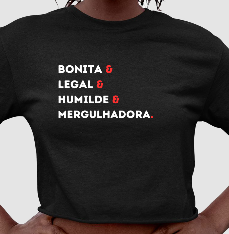 Cropped Bonita e Legal