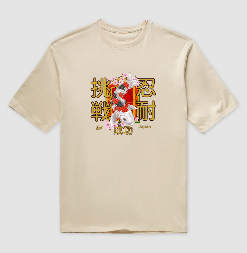 Koi – Desafio * Persistência * Sucesso (挑戦・忍耐・成功)