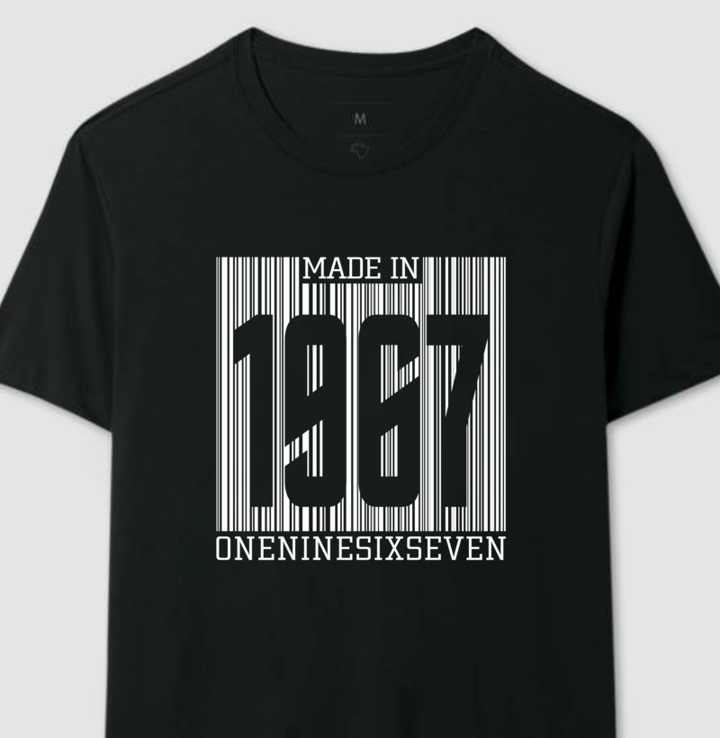 Camisa Made in Barras 1967