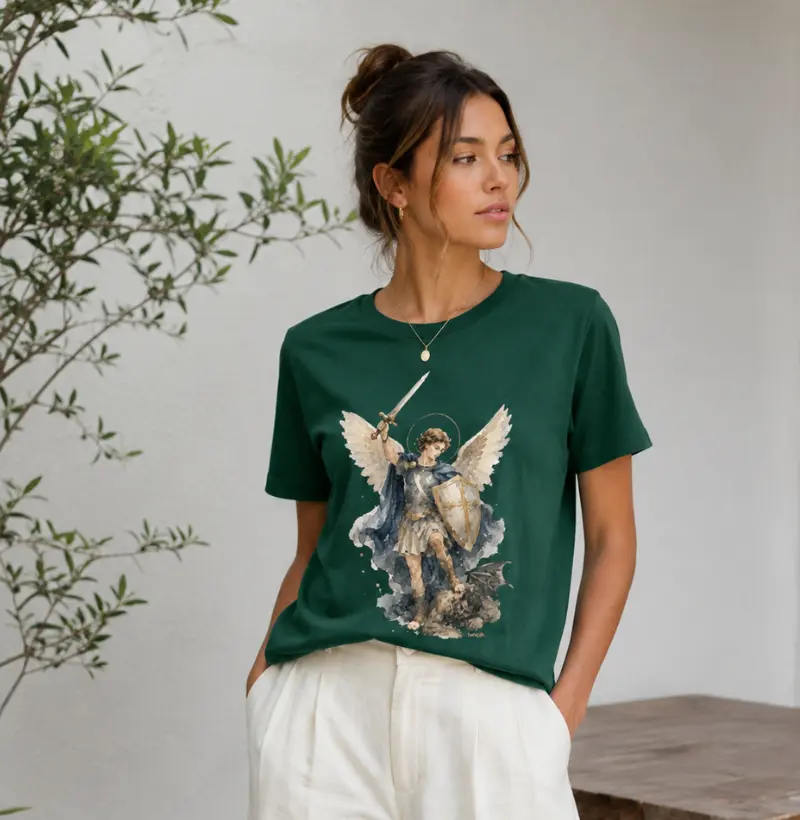 T-shirt Clássica Unissex - São Miguel Arcanjo