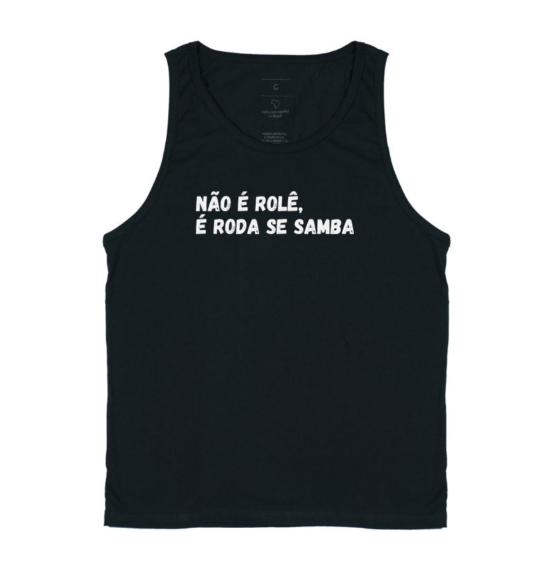 Não é rolê, é roda de samba - Regata