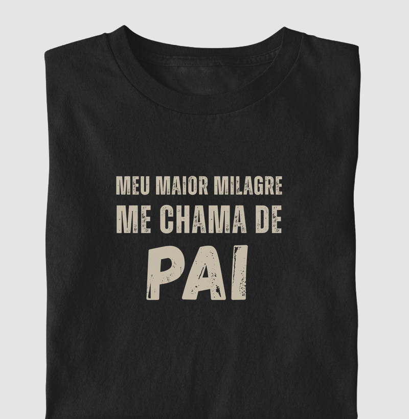 Milagre tem nome e me chama de PAI!