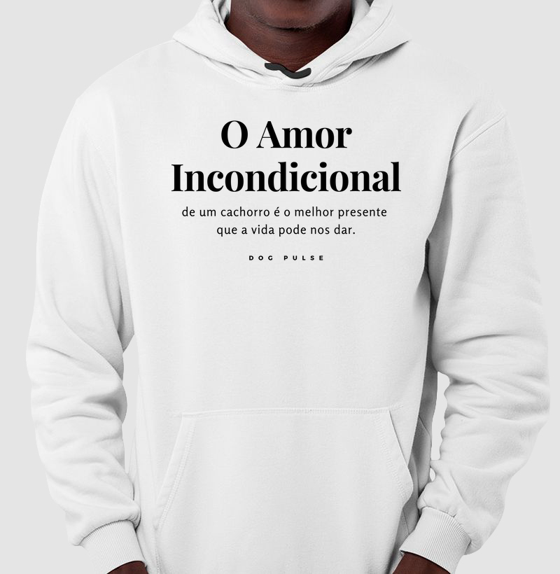 Moletom Dog Pulse Pawsitivity Collection – Unconditional Love