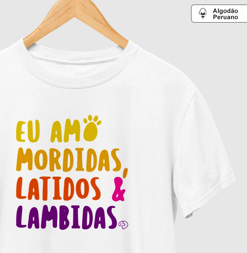 Eu amo mordidas, latidos & lambidas
