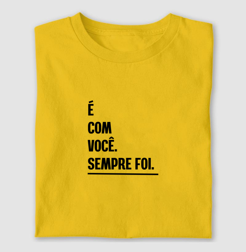 É COM VOCÊ