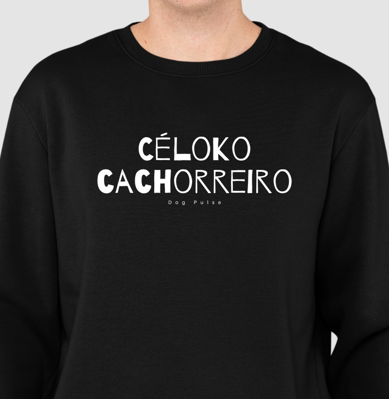 Suéter Moletom Dog Pulse - Céloko Cachorreiro