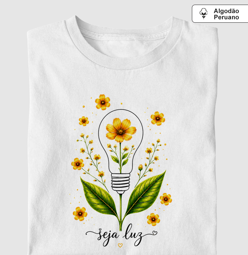 Camiseta Seja Luz