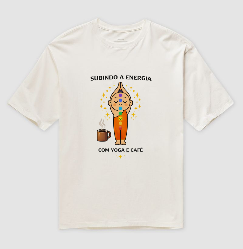 Subindo a Energia com Café e Yoga