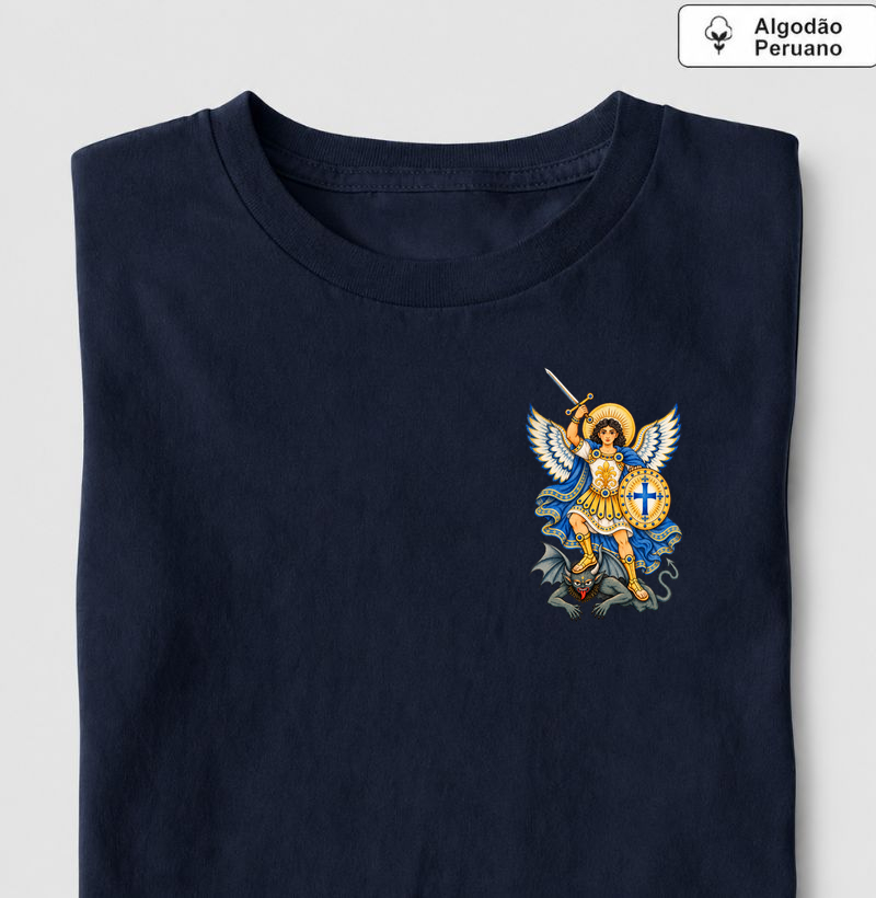 São Miguel Arcanjo - Camiseta Algodão Peruano