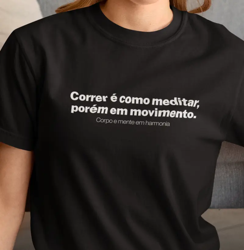 Correr é como meditar
