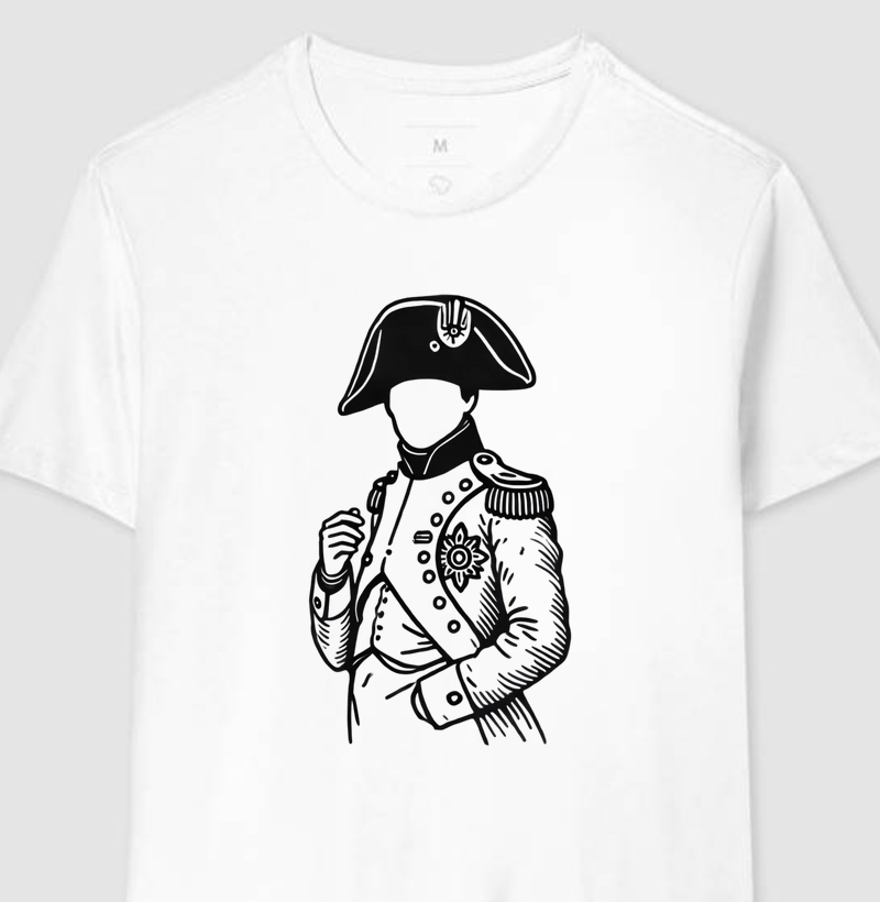 Camiseta Napoleão - A Imagem do Poder