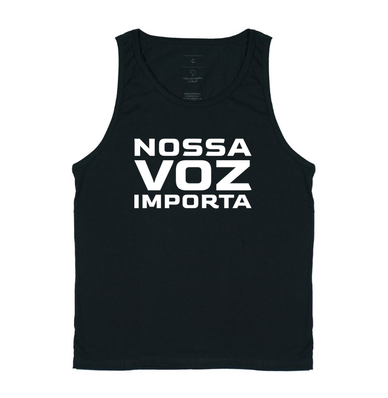 Camiseta Nossa Voz Importa