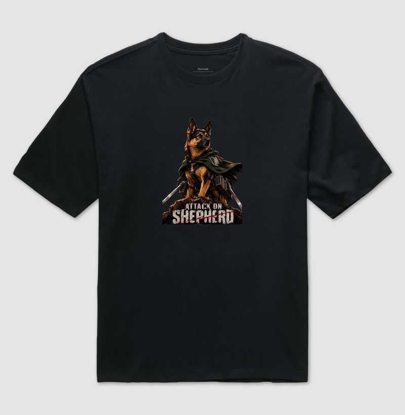 Attack on shepherd - Camiseta Oversized