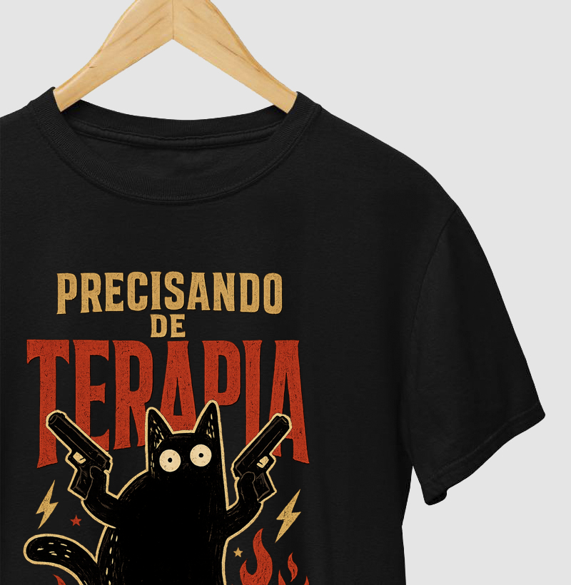 camiseta | precisando de terapia