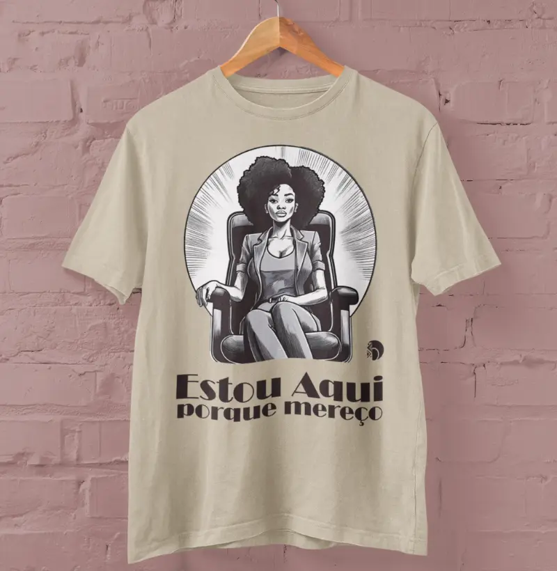 Estou aqui porque mereço