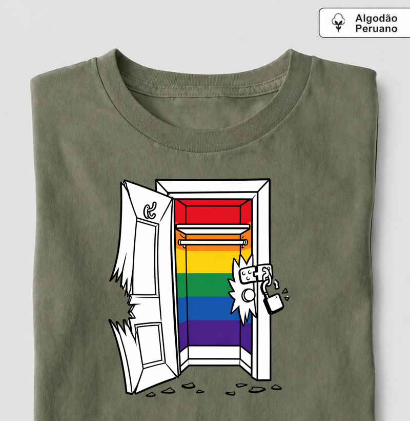 Arrombada| Coleção Ô Bicha - Camiseta Algodão Peruano