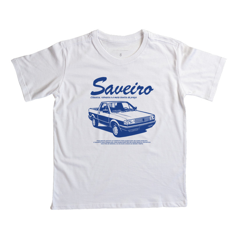 Saveiro Quadrada | Anos 80 - Camiseta Infantil