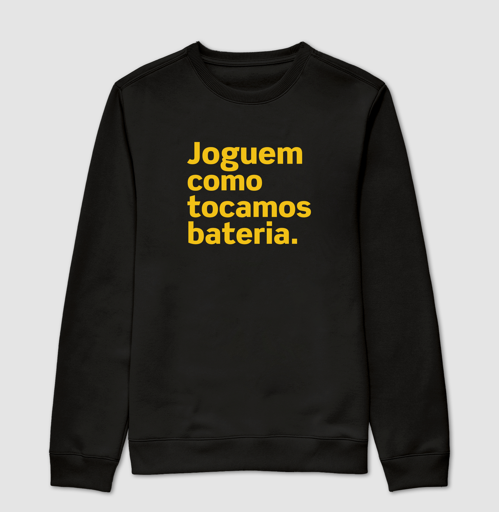 Joguem como tocamos bateria.