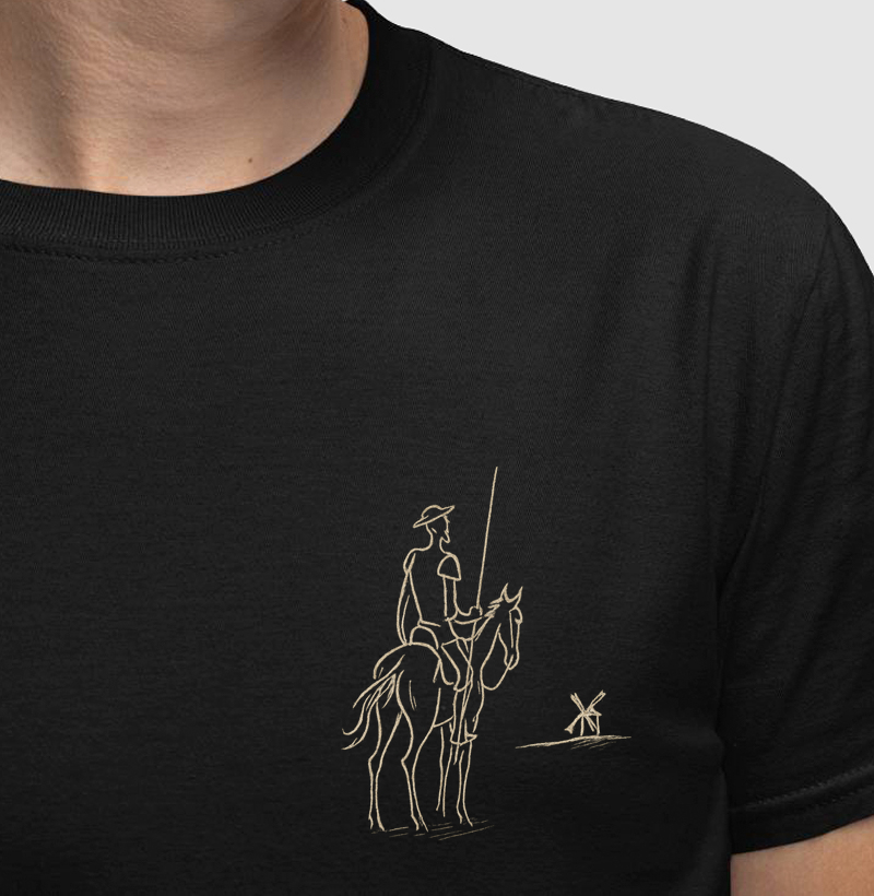 Camiseta Dom Quixote Minimal 