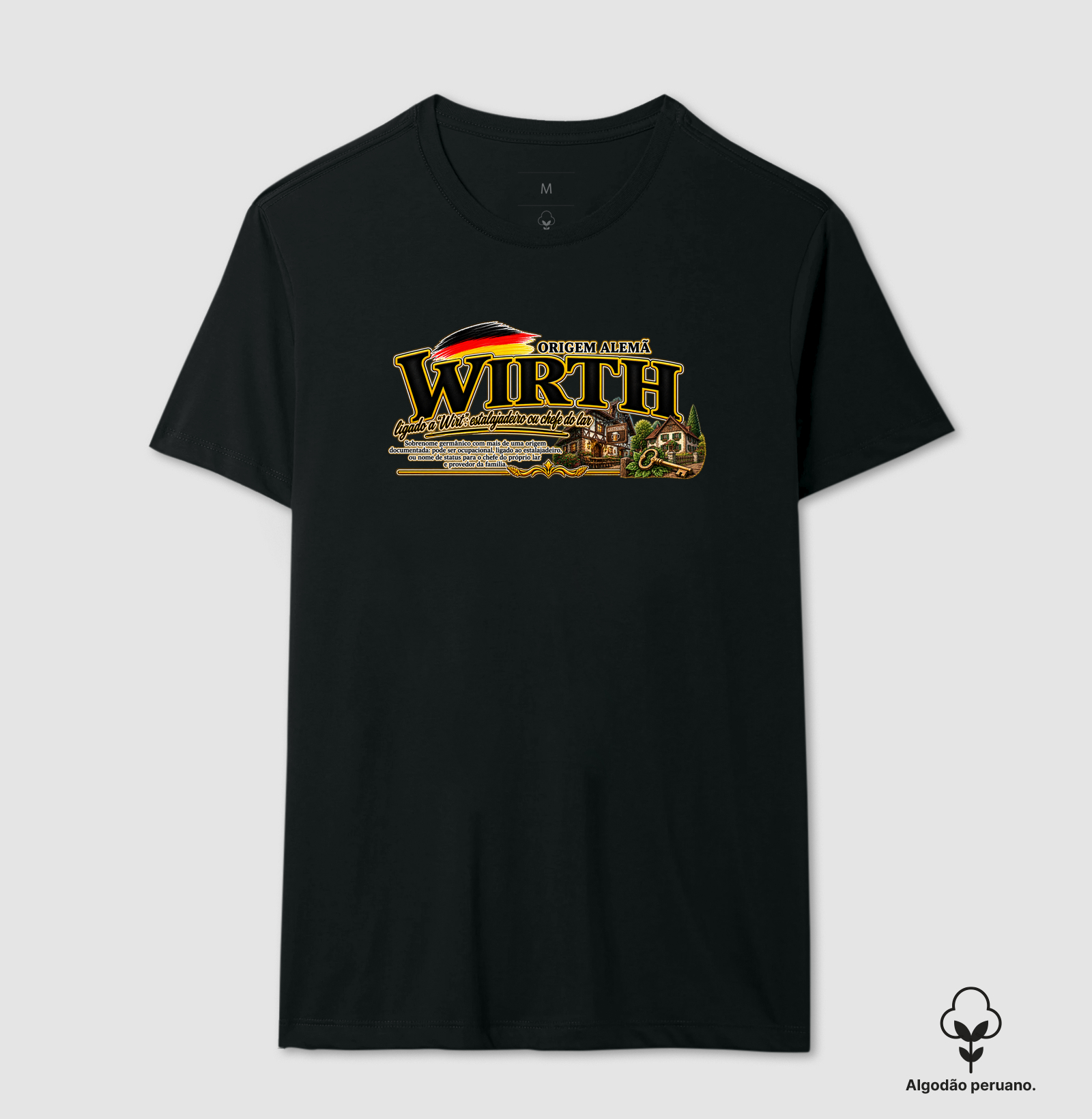 Wirth  - Camiseta Algodão Peruano