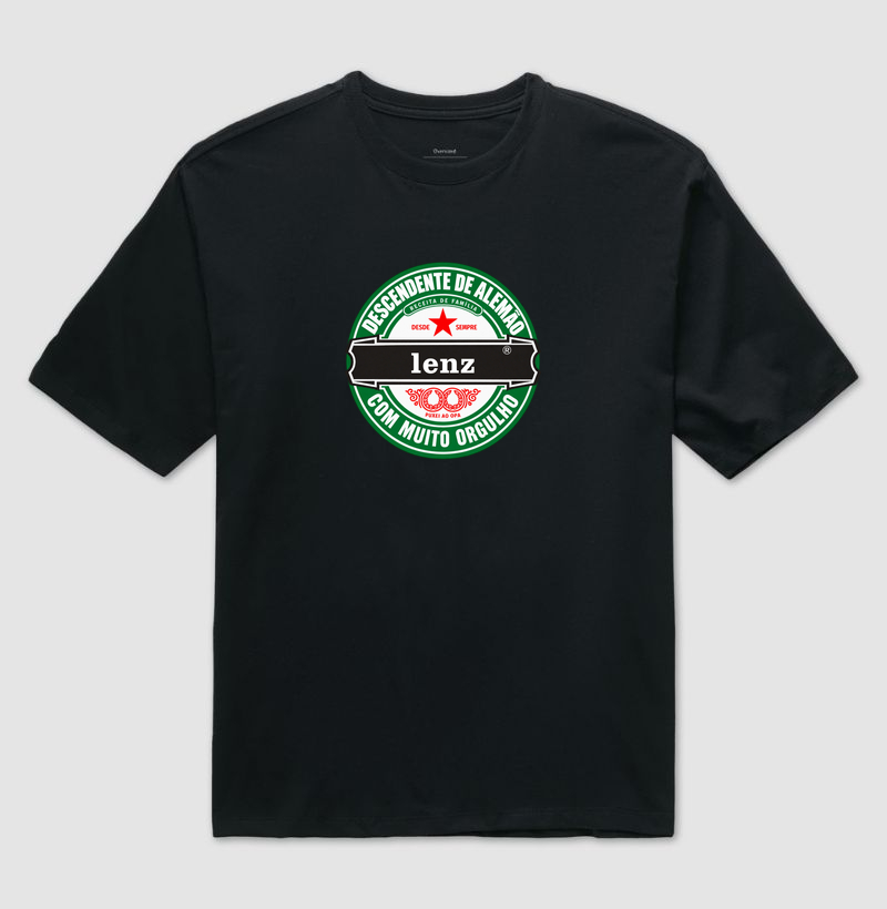 Lenz  - Camiseta Oversized
