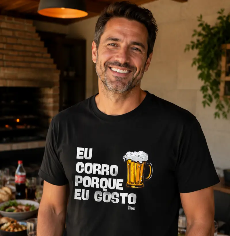 Eu Corro Porque Eu Gosto - cerveja