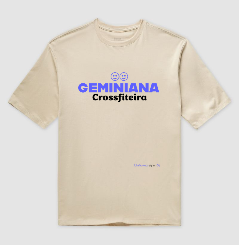 Oversized Geminiana Crossfiteira 