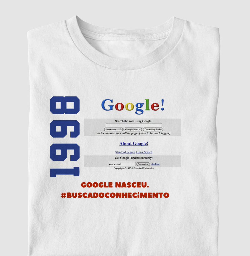 Coleção Anos Curiosos - 1998 - Google nasceu.